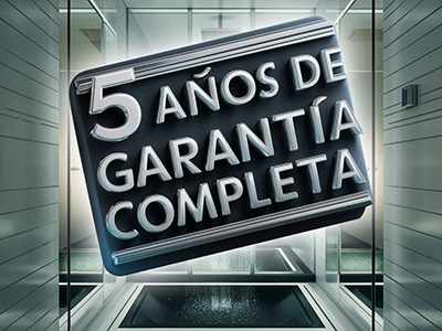 Garantía completa
de 5 años